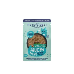 Pets Deli Saucen Menü Ente mit Spargel 70 g Wochenendangebot